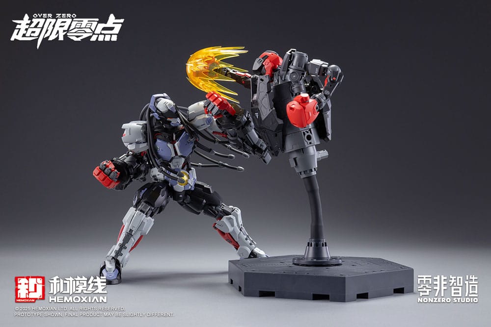 Original Character figurine Model Kit 1/10 Over Zero Series Baki 21 cm