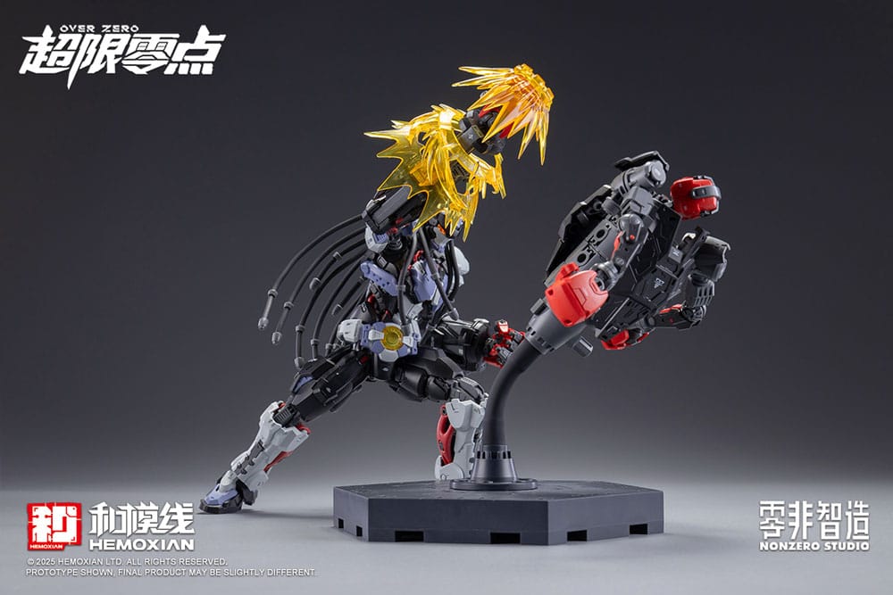Original Character figurine Model Kit 1/10 Over Zero Series Baki 21 cm