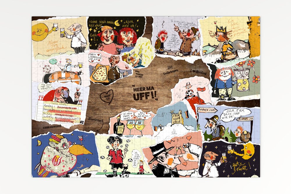 Heer Ma Uff!! - Das Pfalzpuzzle - puzzle (1000 pièces)