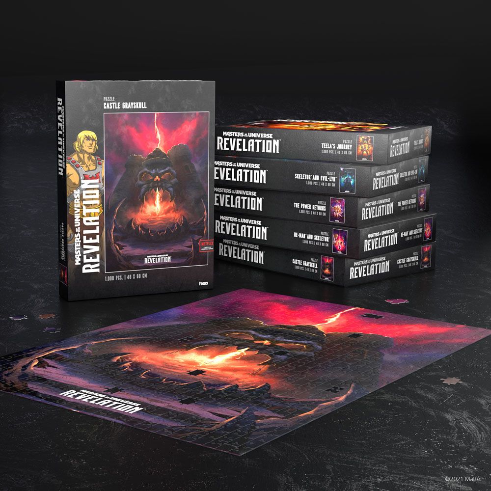 Les Maîtres de l'univers : Révélation&trade; puzzle Castle Grayskull (1000 pièces)