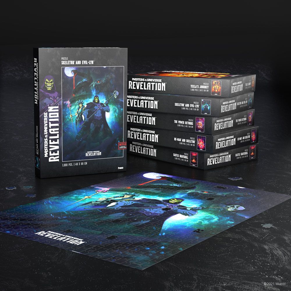 Les Maîtres de l'univers : Révélation&trade; puzzle Skeletor&trade; and Evil-Lyn&trade; (1000 pièces)