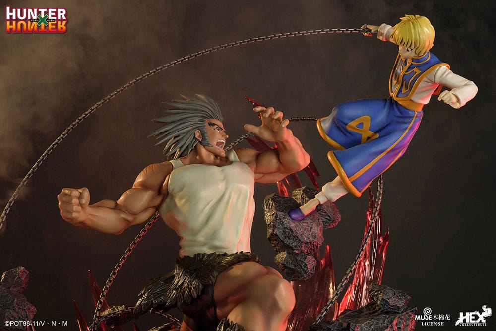 Hunter x Hunter statuette 1/6 Elite Dynamic Kurapika Vs Uvogin 61 cm