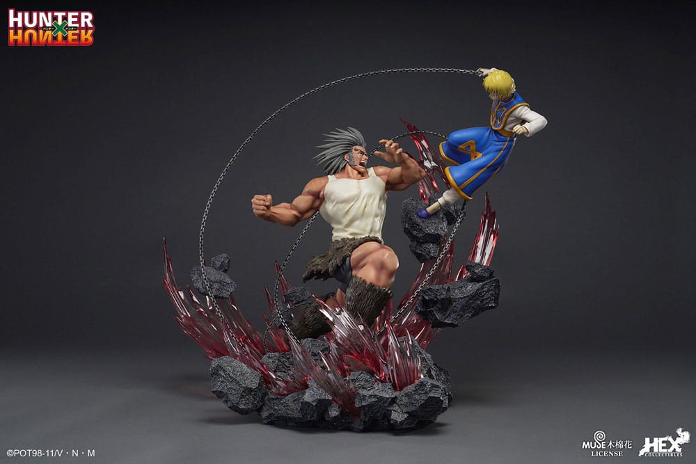Hunter x Hunter statuette 1/6 Elite Dynamic Kurapika Vs Uvogin 61 cm