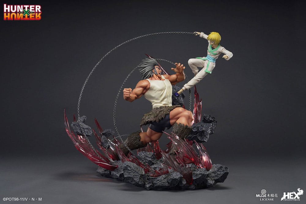 Hunter x Hunter statuette 1/6 Elite Dynamic Kurapika Vs Uvogin 61 cm