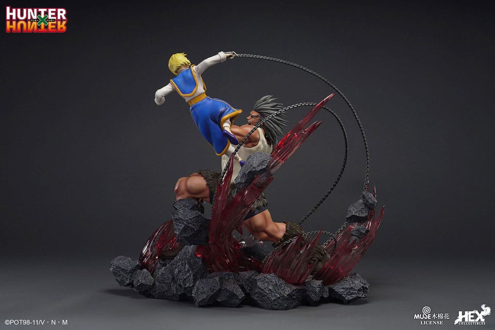Hunter x Hunter statuette 1/6 Elite Dynamic Kurapika Vs Uvogin 61 cm