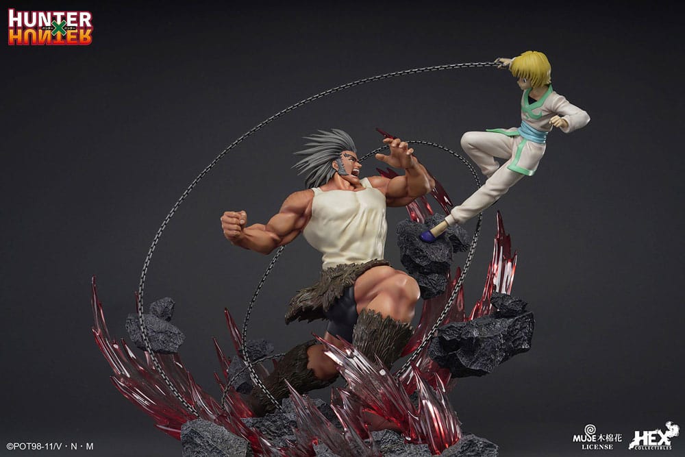 Hunter x Hunter statuette 1/6 Elite Dynamic Kurapika Vs Uvogin 61 cm