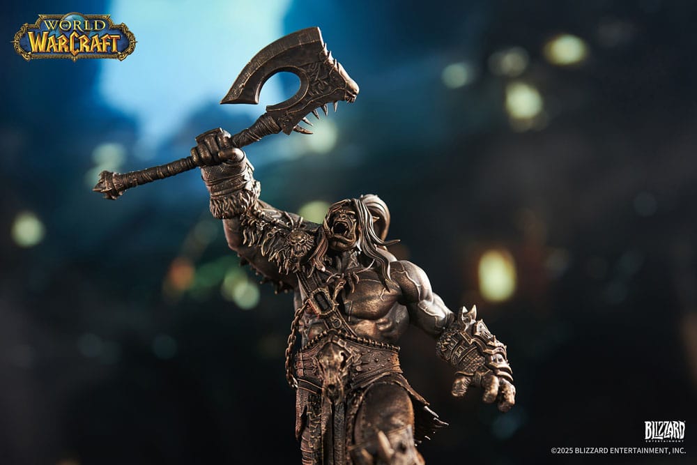 World of Warcraft statuette 1/10 Bronze Coloured Edition Grommash Hellscream 31 cm