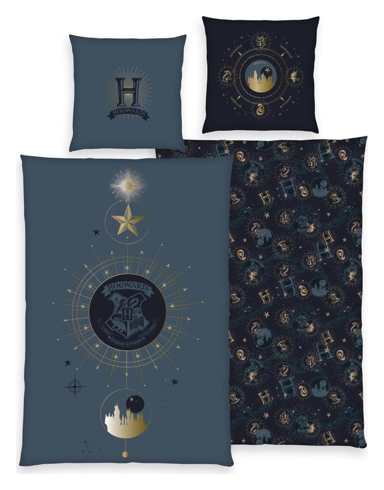 Harry Potter Linge de Lit Hogwarts 135 x 200 cm