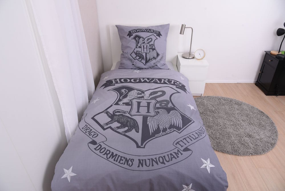 Harry Potter parure de lit Grey 135 x 200 cm / 80 x 80 cm