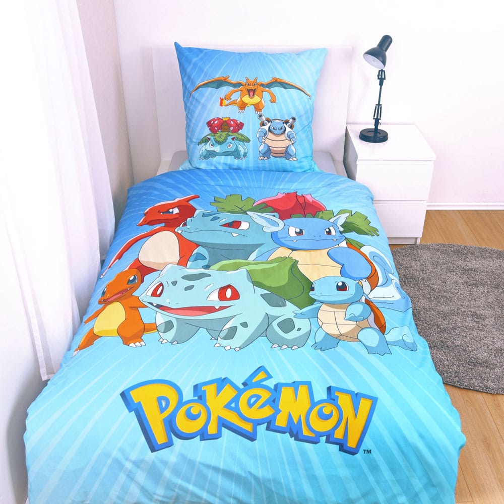 Pokemon parure de lit Group B 135 x 200 cm / 80 x 80 cm