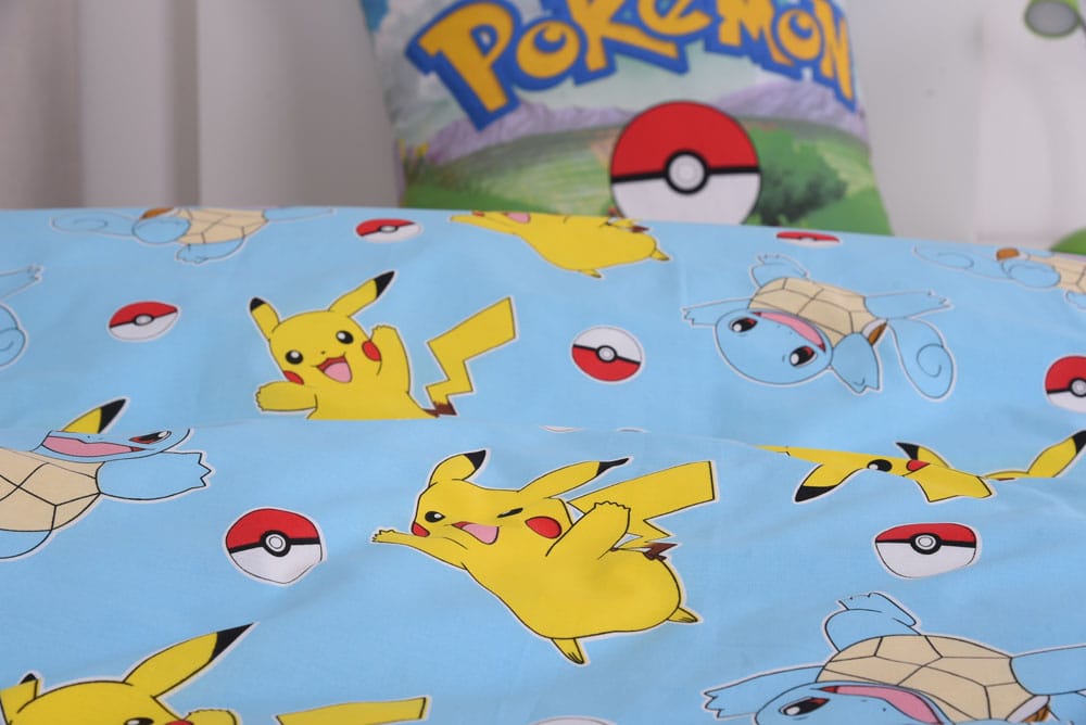 Pokemon parure de lit Group A 135 x 200 cm / 80 x 80 cm