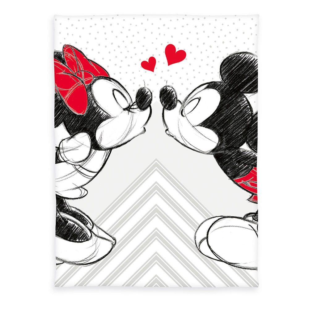 Disney couverture polaire Mickey & Minnie Mouse 150 x 200 cm