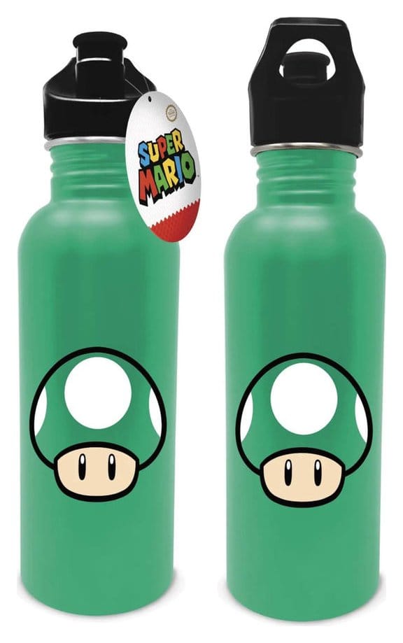 Nintendo - Super Mario - Gourde en métal "Champignon Vert" 700ml