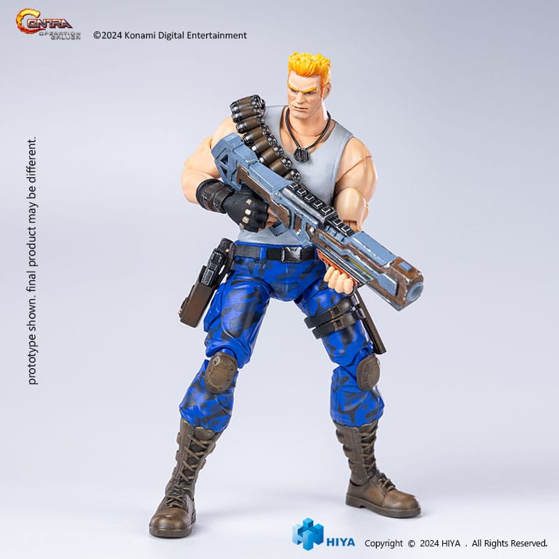 Contra: Operation Galuga figurine Exquisite Basic Bill Rizer 16 cm