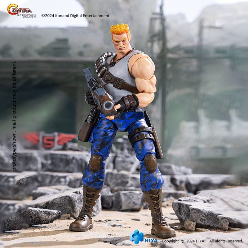 Contra: Operation Galuga figurine Exquisite Basic Bill Rizer 16 cm