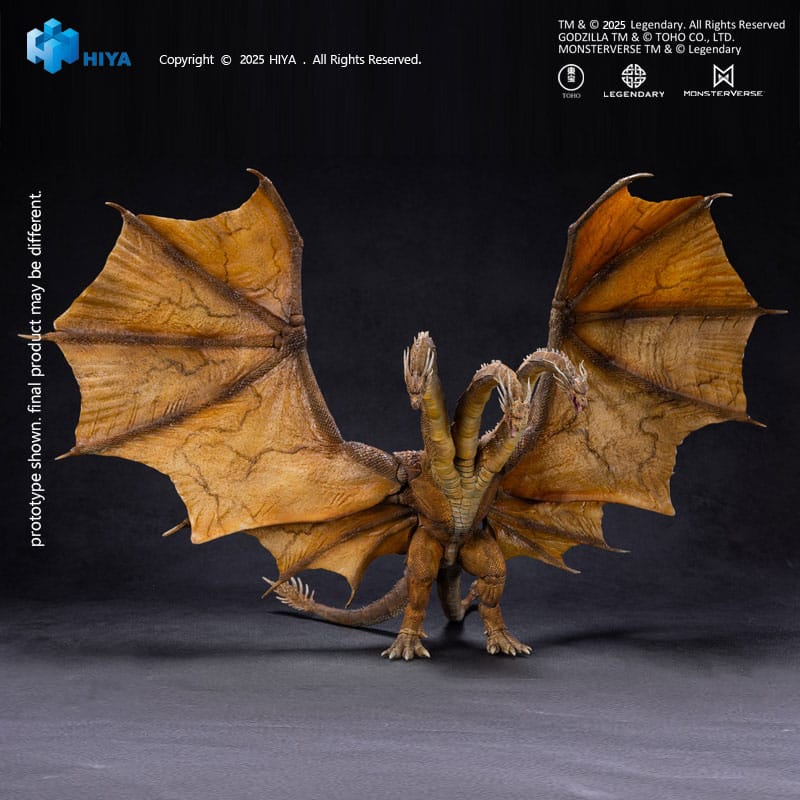 Godzilla: King of the Monsters 2019 figurine Exquisite Basic King Ghidorah 2.0 25 cm