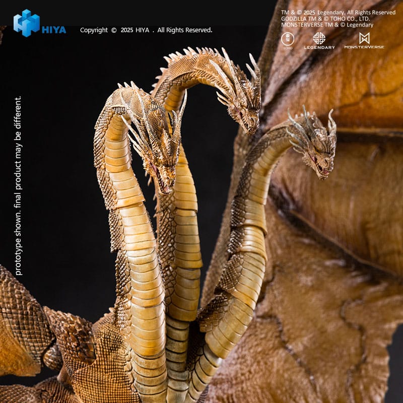 Godzilla: King of the Monsters 2019 figurine Exquisite Basic King Ghidorah 2.0 25 cm