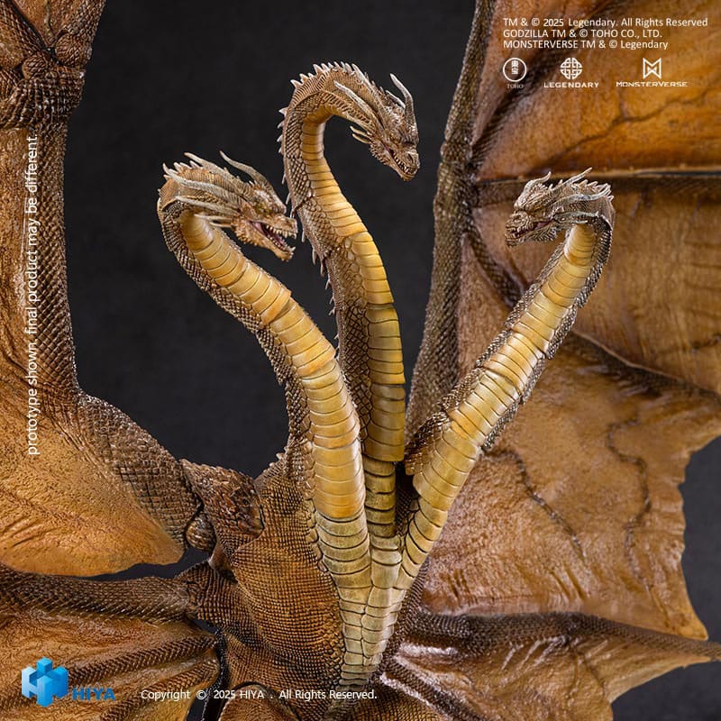 Godzilla: King of the Monsters 2019 figurine Exquisite Basic King Ghidorah 2.0 25 cm