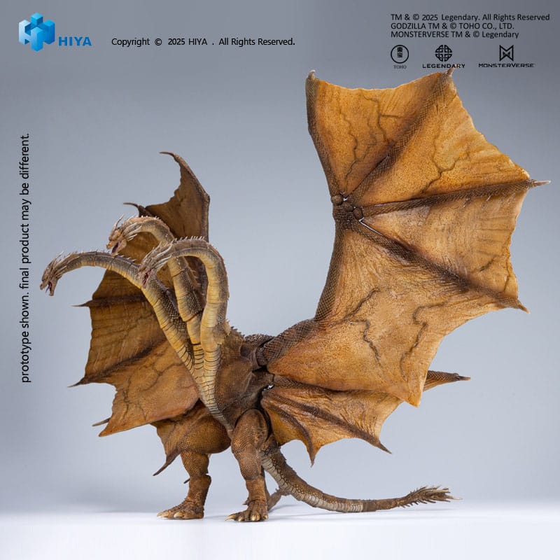 Godzilla: King of the Monsters 2019 figurine Exquisite Basic King Ghidorah 2.0 25 cm