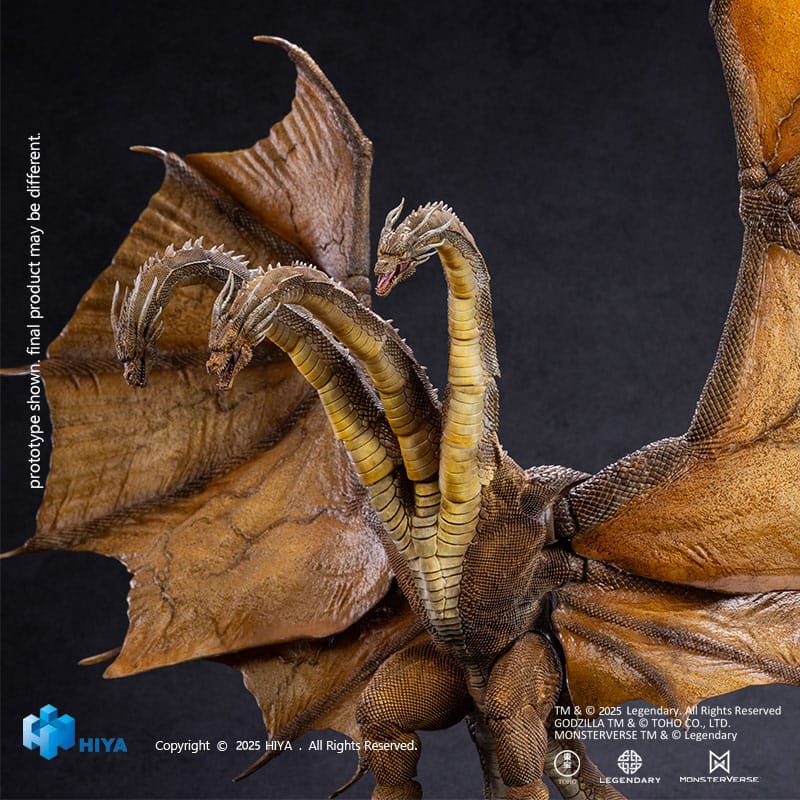 Godzilla: King of the Monsters 2019 figurine Exquisite Basic King Ghidorah 2.0 25 cm