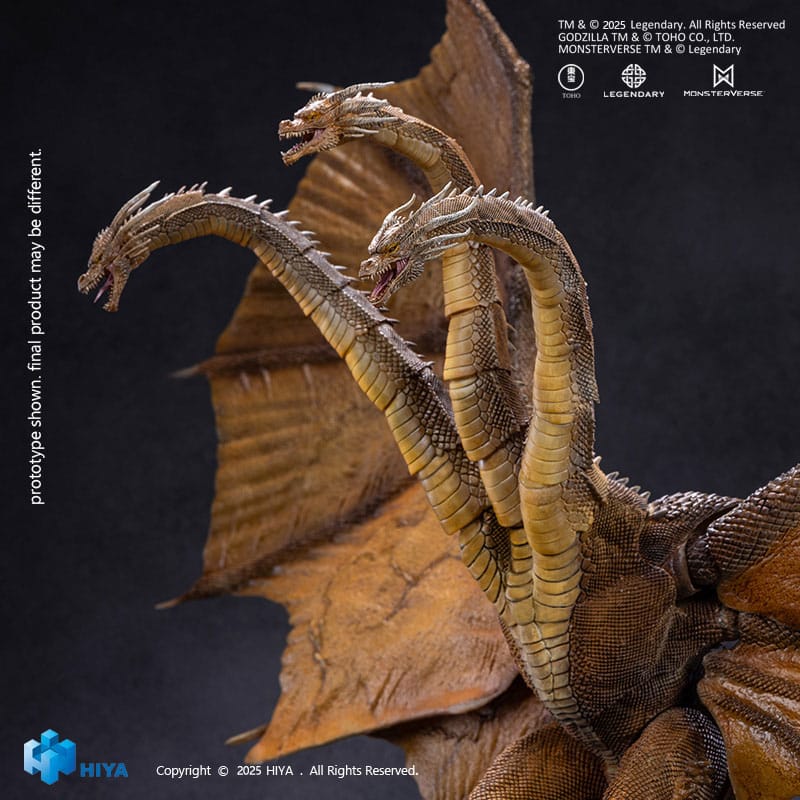 Godzilla: King of the Monsters 2019 figurine Exquisite Basic King Ghidorah 2.0 25 cm