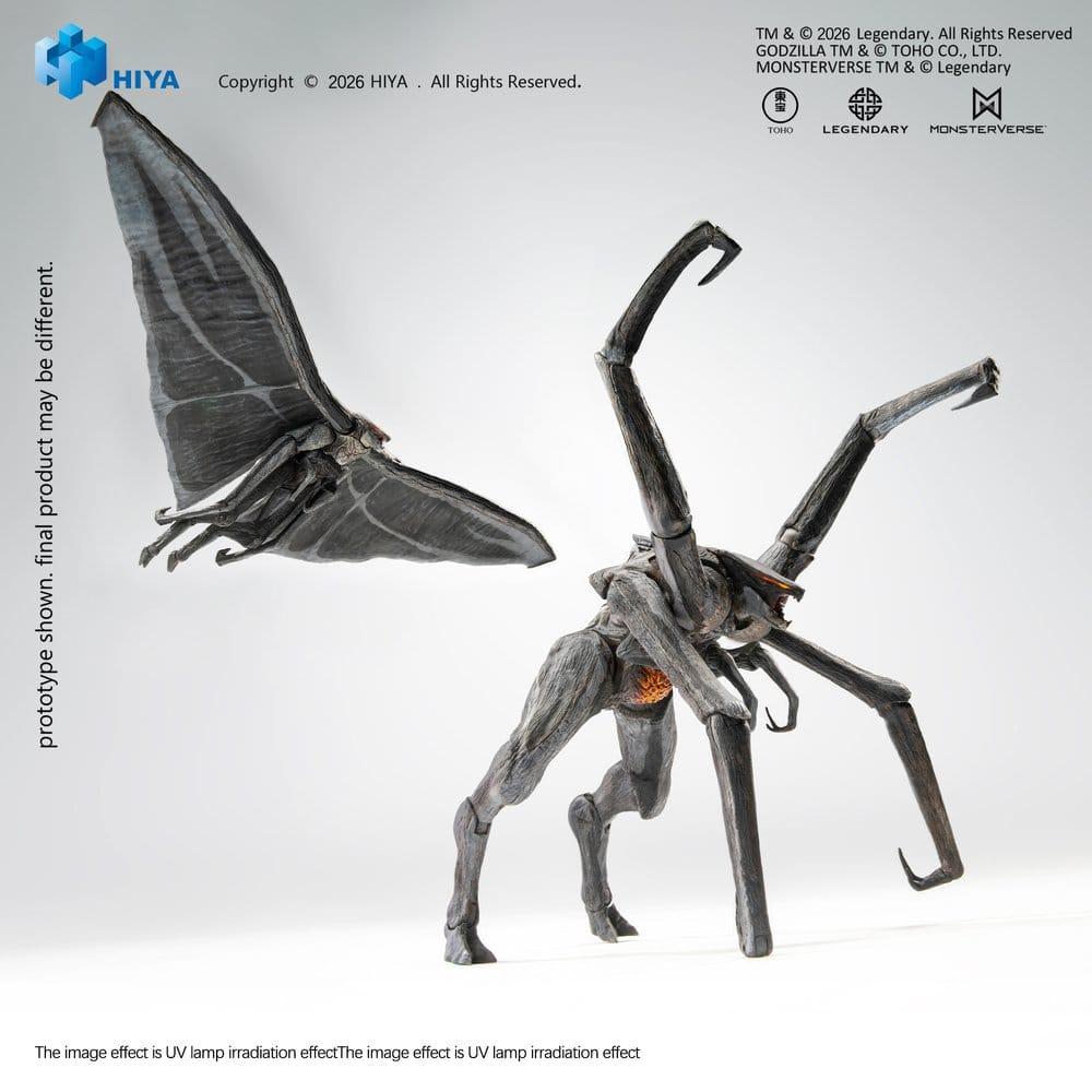Godzilla (2014) Exquisite Basic figurines Male & Female Muto Set 16 cm