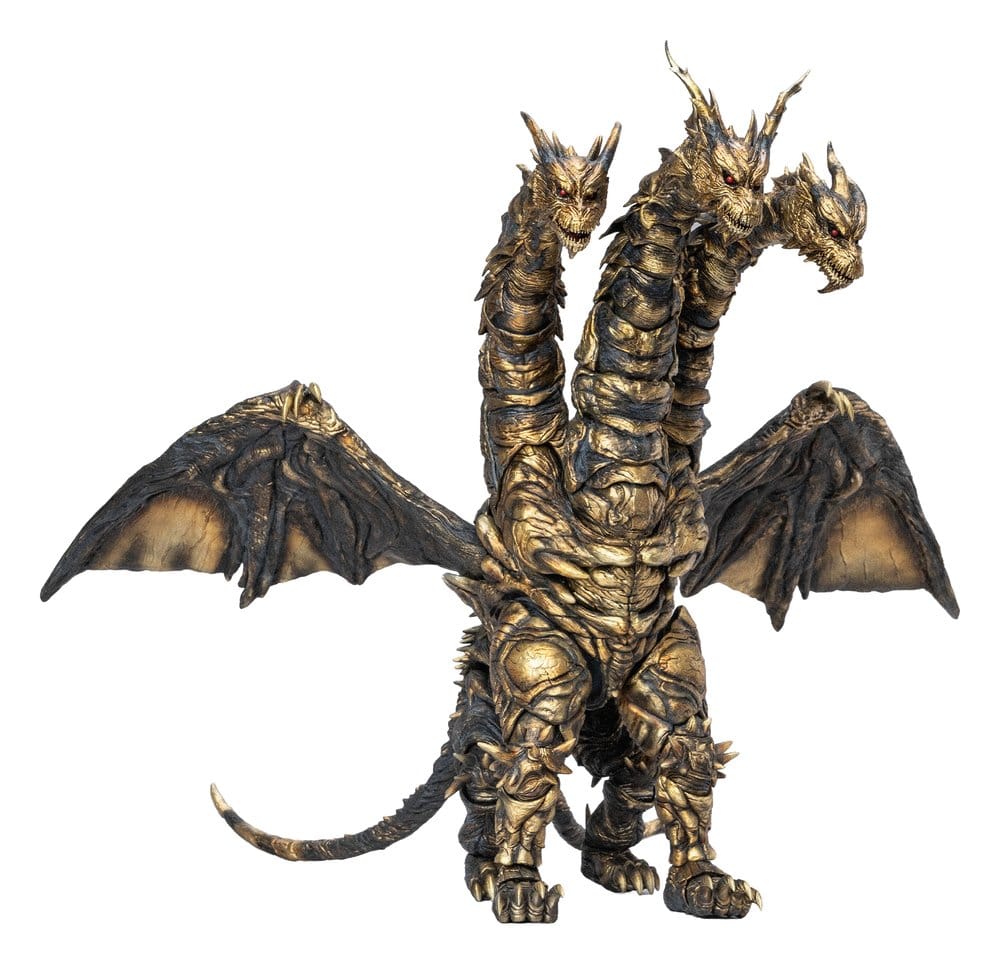 Godzilla: Final Wars (2004) Exquisite Basic Series figurine Keizer Ghidorah 25 cm