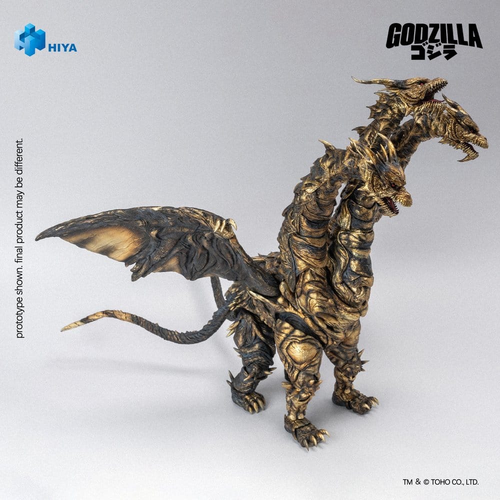 Godzilla: Final Wars (2004) Exquisite Basic Series figurine Keizer Ghidorah 25 cm