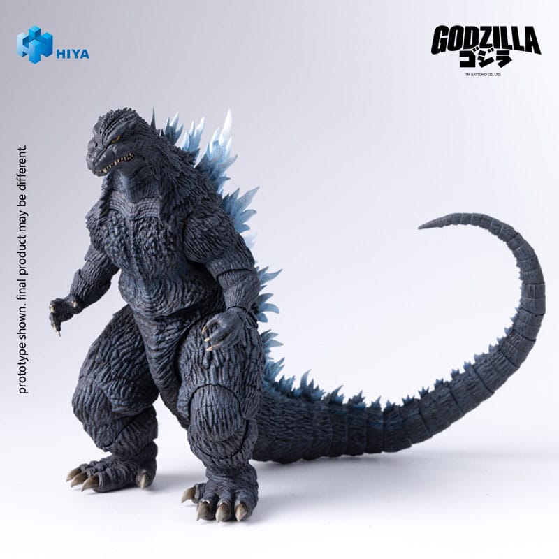 Godzilla Against Mechagodzilla (2002) figurine Exquisite Basic Heat Ray Godzilla 18 cm