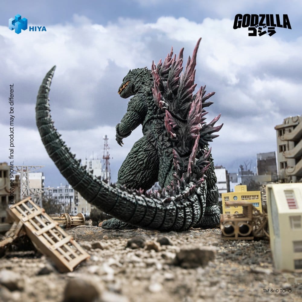 Godzilla vs. Megaguirus (2000) Exquisite Basic Series Figurine Godzilla 18cm