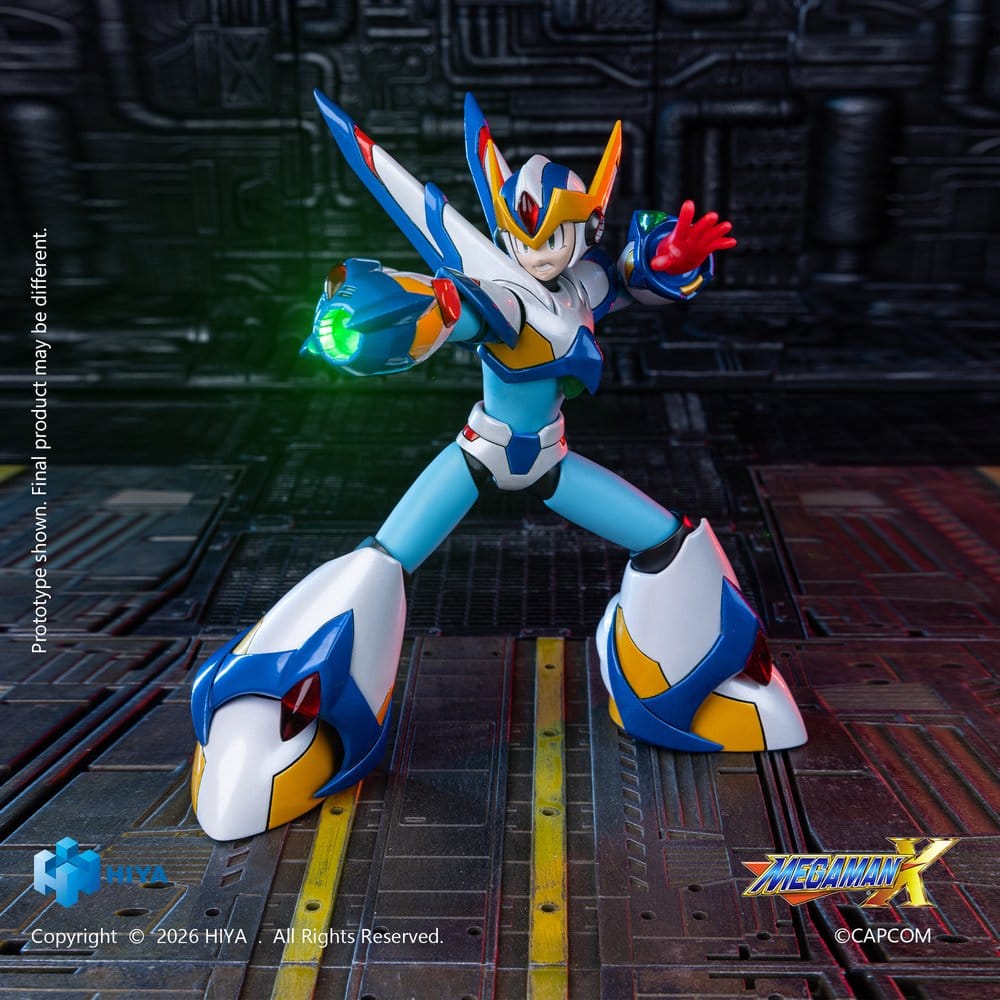 Mega Man X figurine Exquisite Basic Series X Falcon Armor Version 15 cm