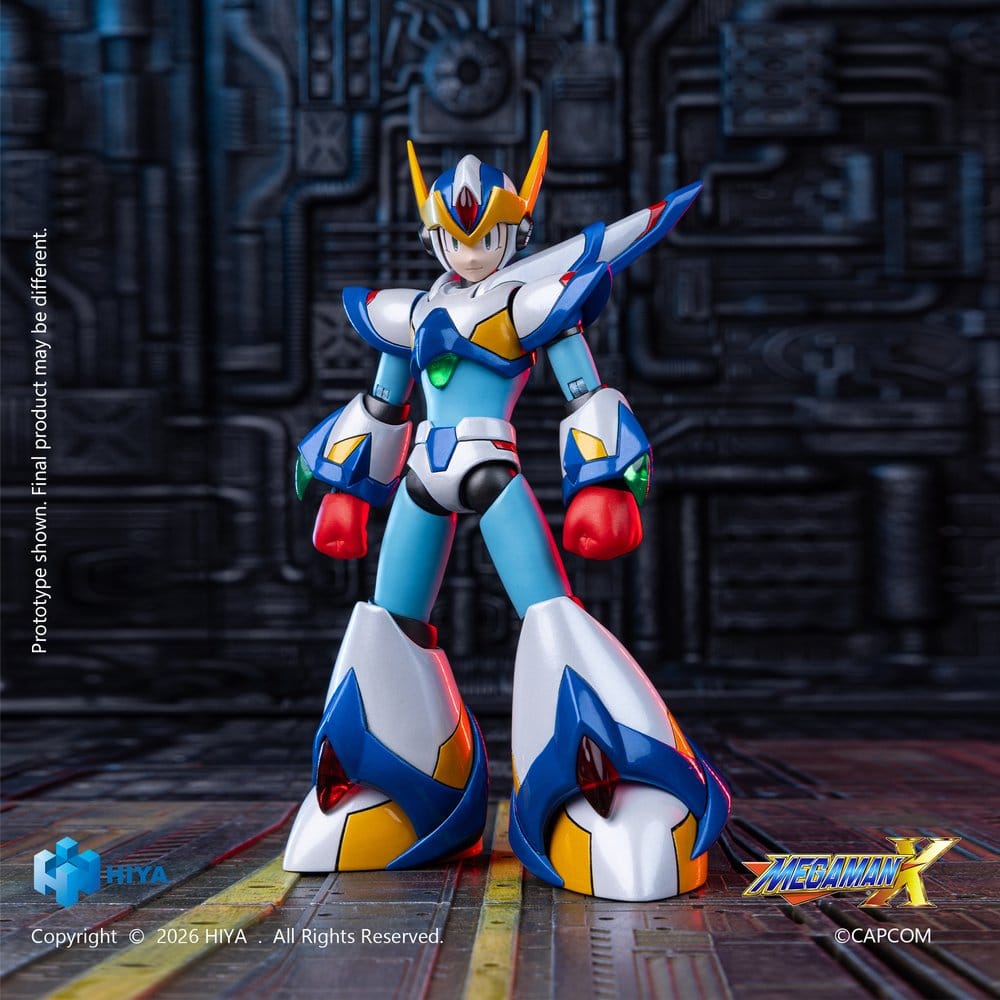 Mega Man X figurine Exquisite Basic Series X Falcon Armor Version 15 cm