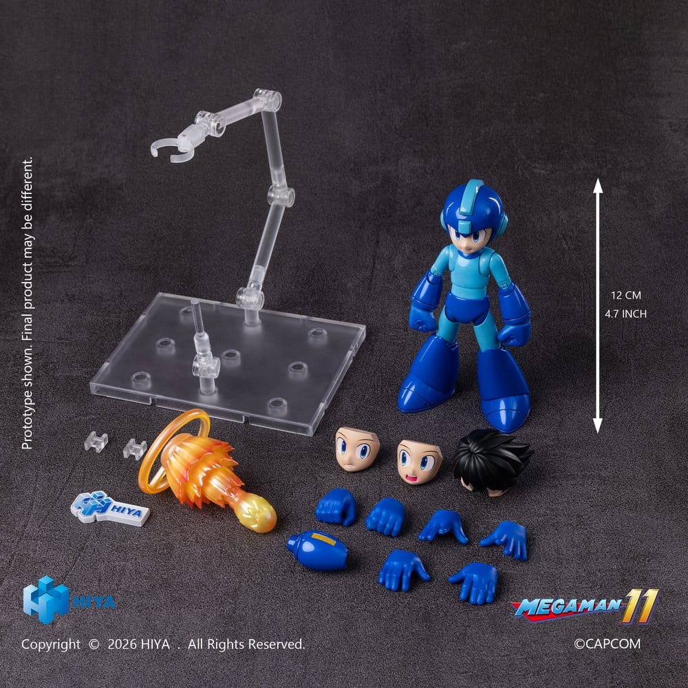 Mega Man Exquisite Basic Series Figurine Mega Man 12 cm