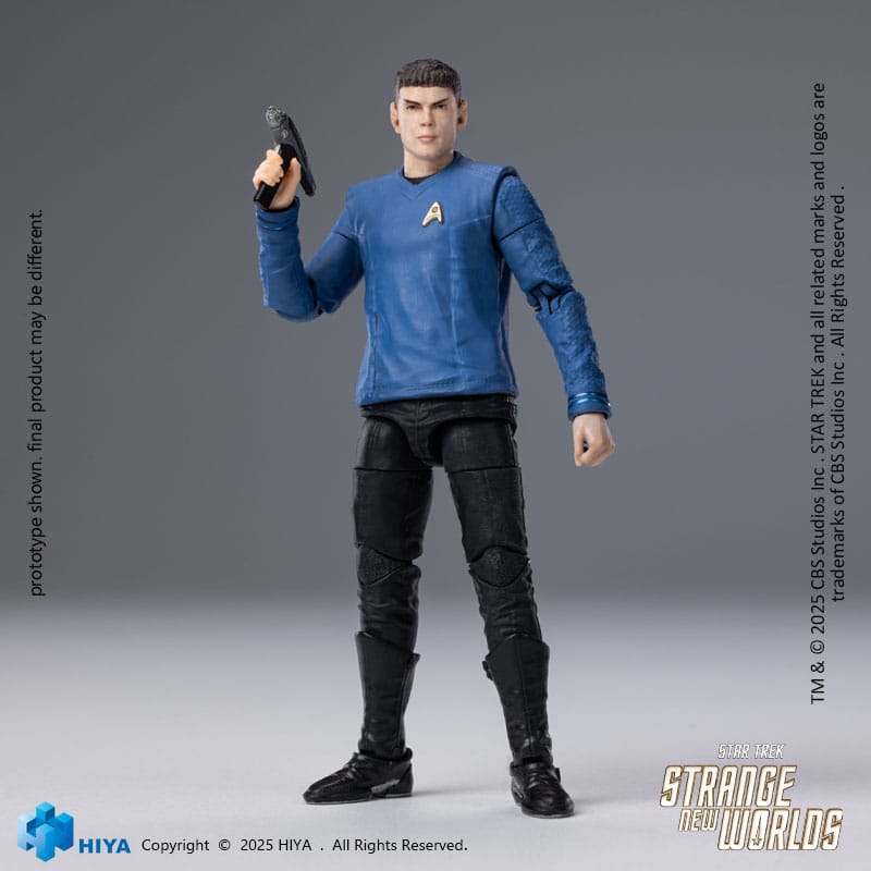 Star Trek Strange New Worlds figurine 1/18 Exquisite Mini Series Spock 11 cm