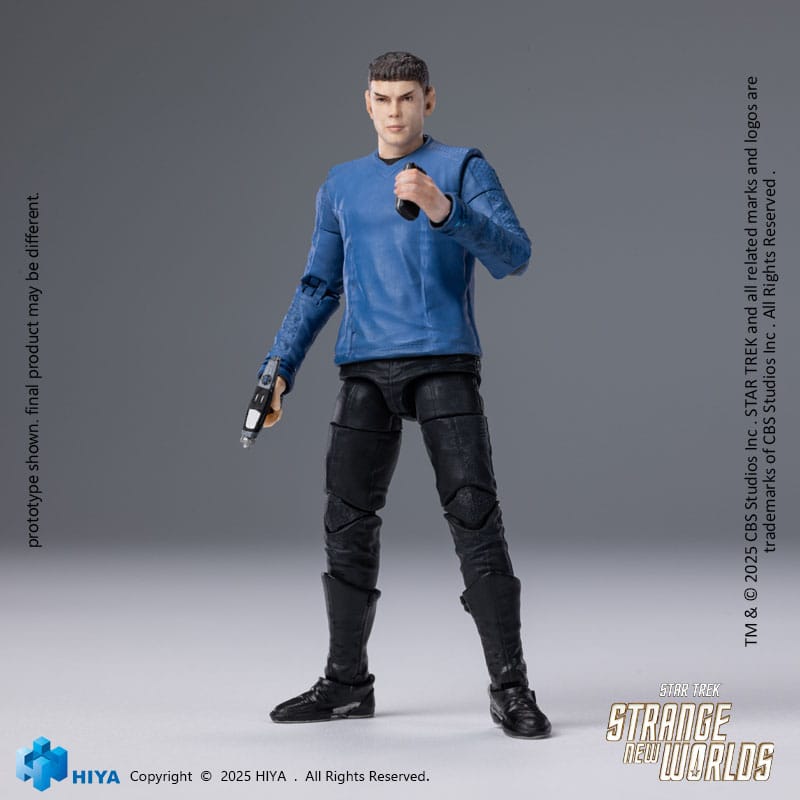 Star Trek Strange New Worlds figurine 1/18 Exquisite Mini Series Spock 11 cm