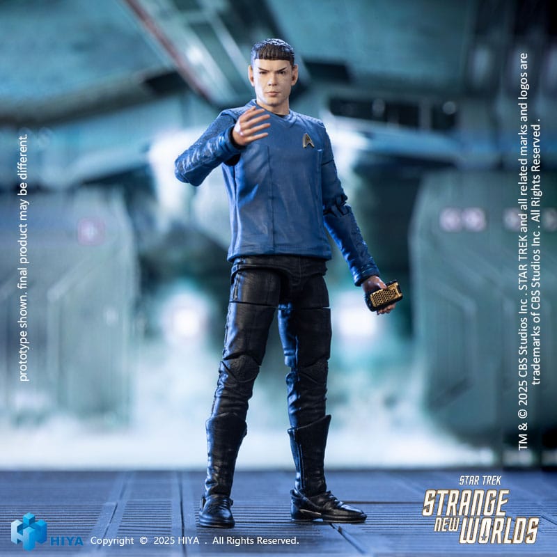 Star Trek Strange New Worlds figurine 1/18 Exquisite Mini Series Spock 11 cm