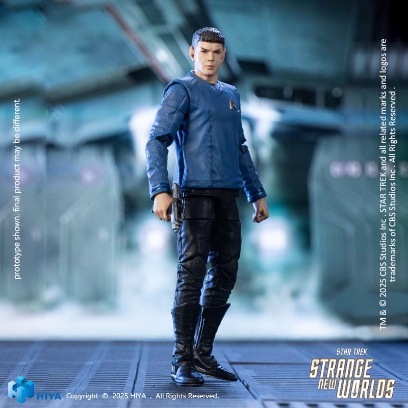 Star Trek Strange New Worlds figurine 1/18 Exquisite Mini Series Spock 11 cm