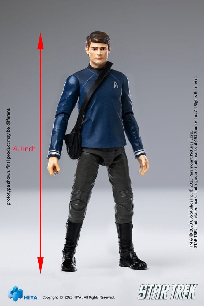 Star Trek figurine 1/18 Exquisite Mini Star Trek 2009 McCoy10 cm