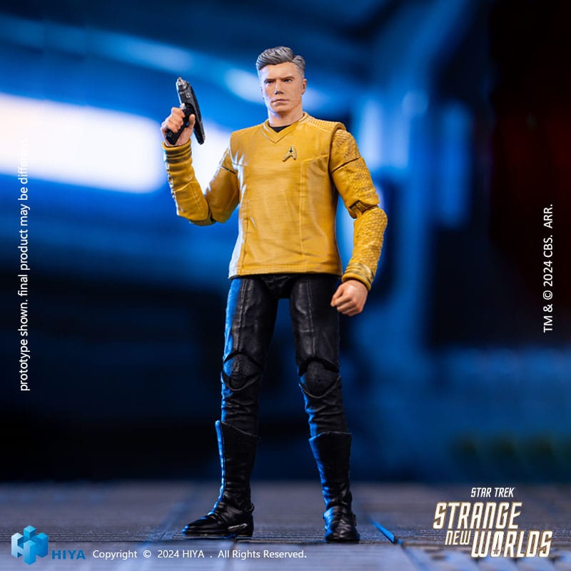 Star Trek Strange New Worlds figurine 1/18 Exquisite Mini Series Pike 11 cm