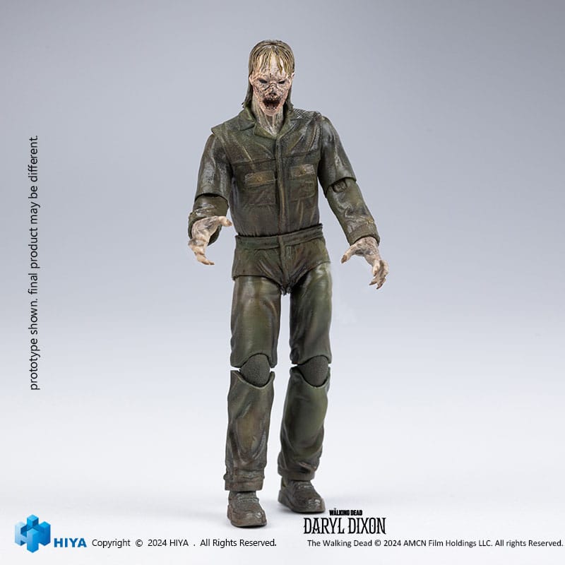 The Walking Dead figurine 1/18 Exquisite Mini Daryl Dixon Dark Eyes Walker 11 cm
