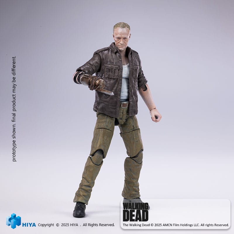 The Walking Dead figurine 1/18 Exquisite Mini Merle 11 cm