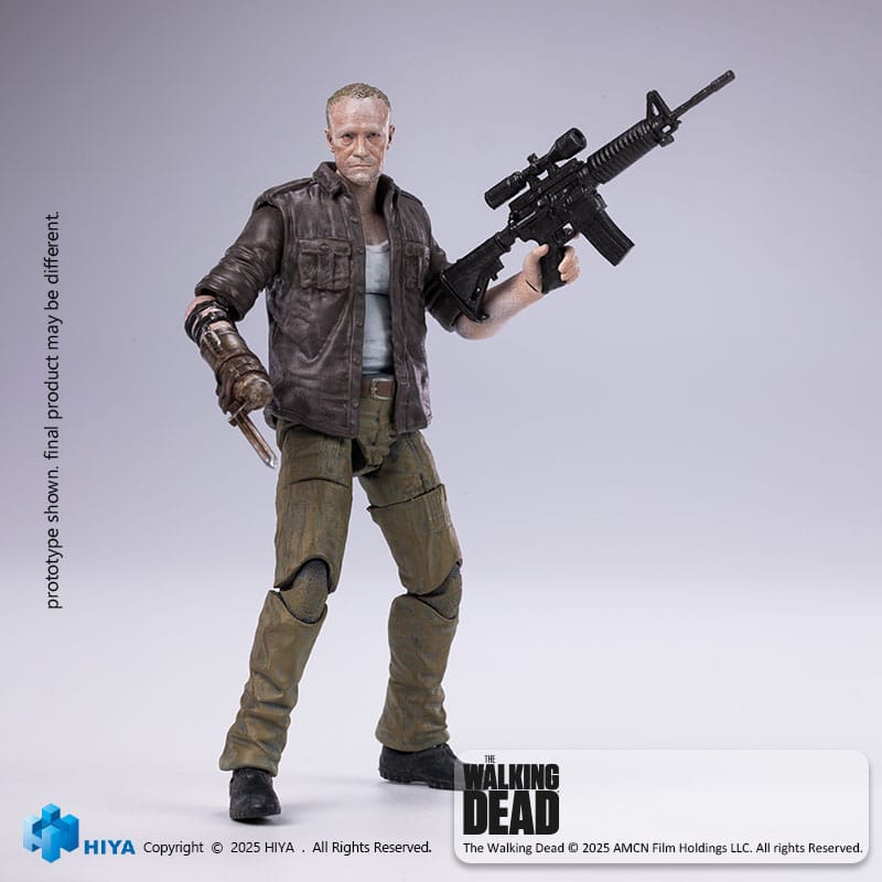 The Walking Dead figurine 1/18 Exquisite Mini Merle 11 cm