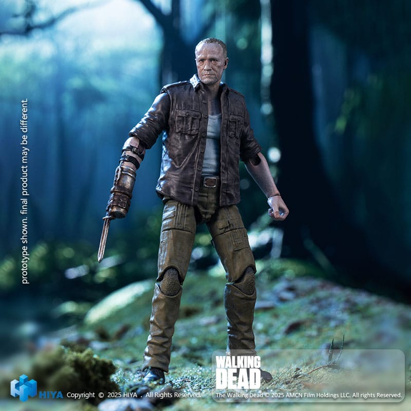 The Walking Dead figurine 1/18 Exquisite Mini Merle 11 cm