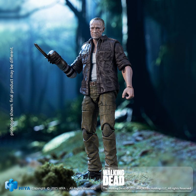 The Walking Dead figurine 1/18 Exquisite Mini Merle 11 cm