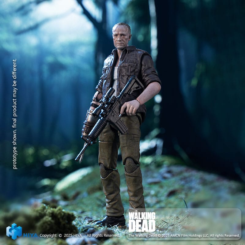 The Walking Dead figurine 1/18 Exquisite Mini Merle 11 cm