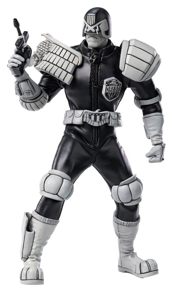 Judge Dredd Exquisite Super figurine 1/12 Judge Dredd Black & White Ver. 15 cm