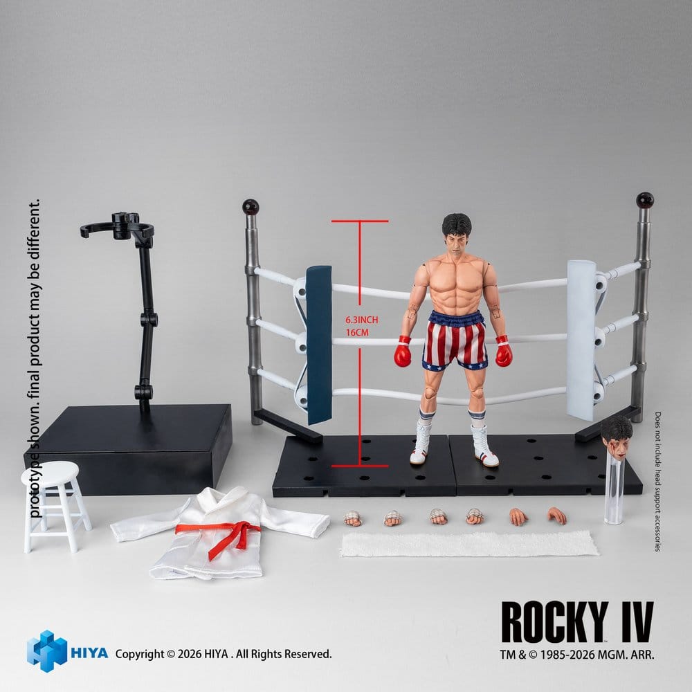 Rocky IV Exquisite Super Series figurine 1/12 Rocky Boxer Version 16 cm