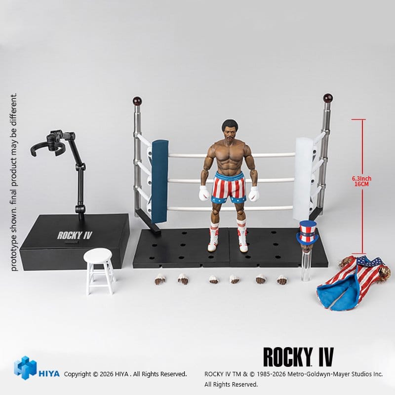 Rocky IV Exquisite Super Series figurine 1/12 Apollo 16 cm