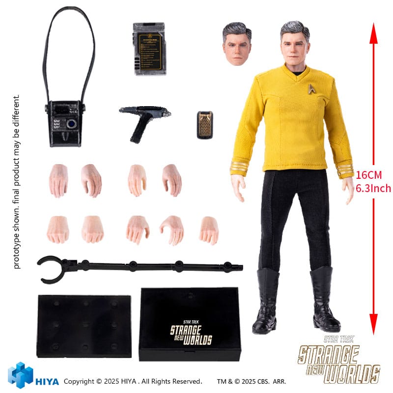 Star Trek Strange New Worlds figurine 1/12 Exquisite Super Series Pike 16 cm