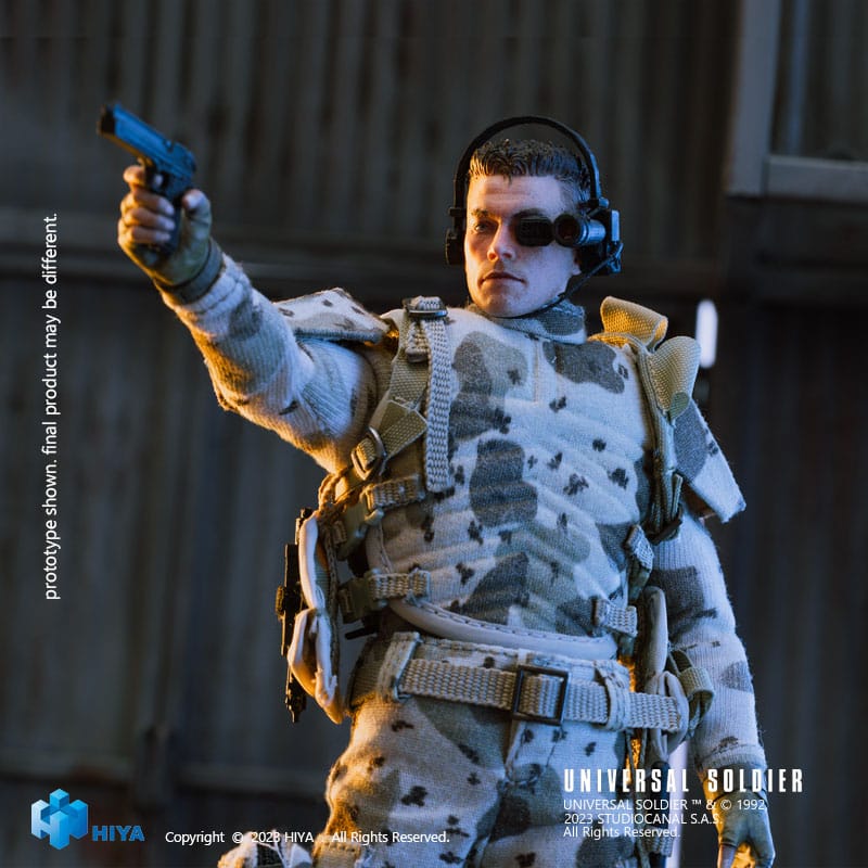 Universal Soldier figurine 1/12 Exquisite Super Series Luc Deveraux 16 cm
